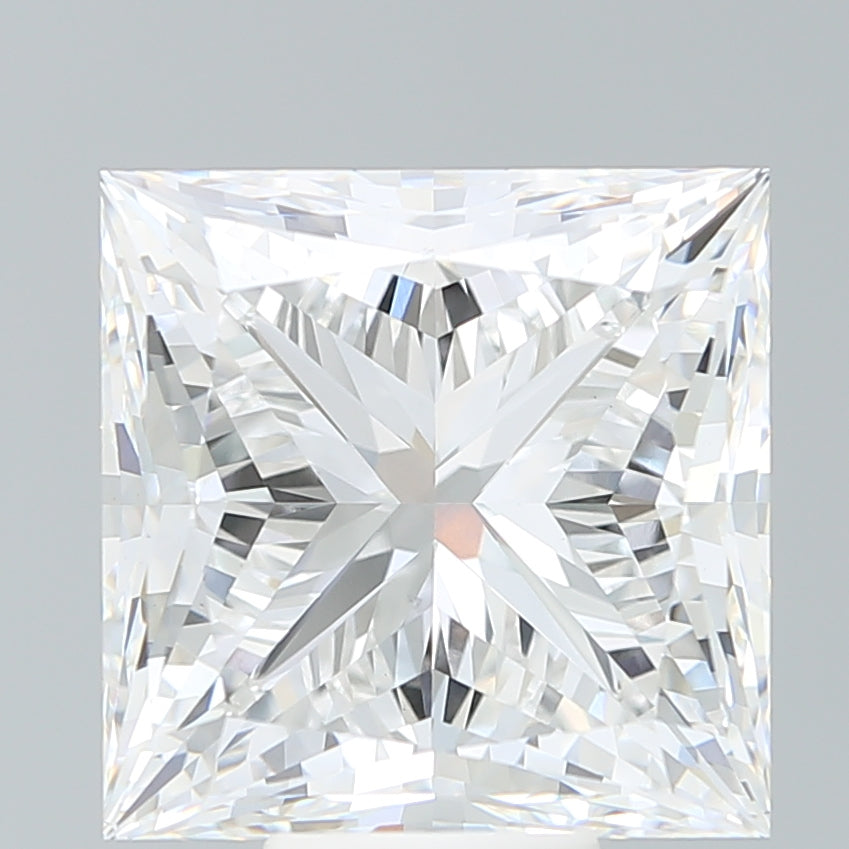 11.17 Carat Princess Shaped, Ideal Cut, E Color, VS1 Clarity, IGI Certified Lab Grown Diamond