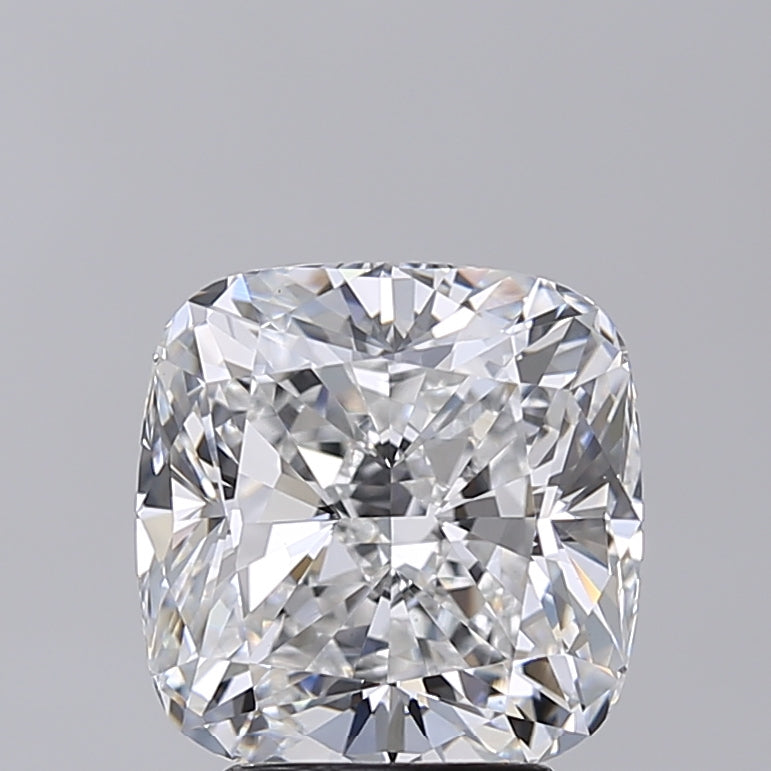4.02 Carat Cushion Shaped, Excellent Cut, E Color, VVS2 Clarity, IGI Certified Lab Grown Diamond