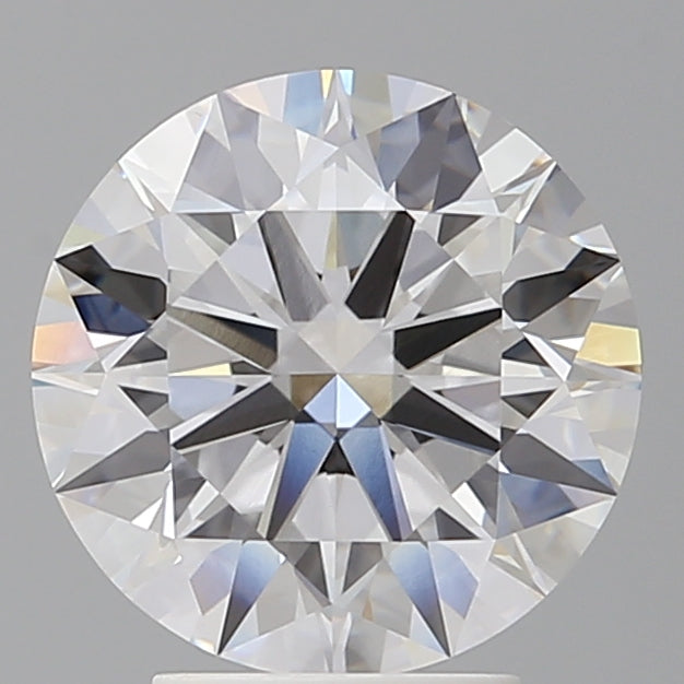 3.58 Carat Round Shaped, Ideal Cut, E Color, VVS2 Clarity, IGI Certified Lab Grown Diamond