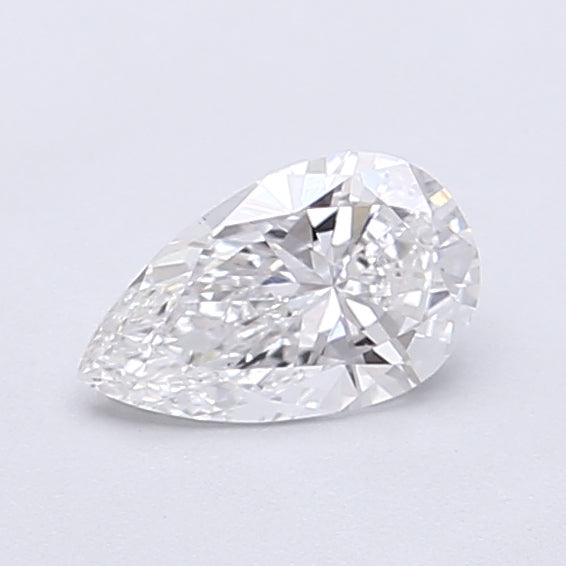 0.47 Carat Pear Shaped, Very Good Cut, D Color, VS1 Clarity, IGI Certified Lab Grown Diamond