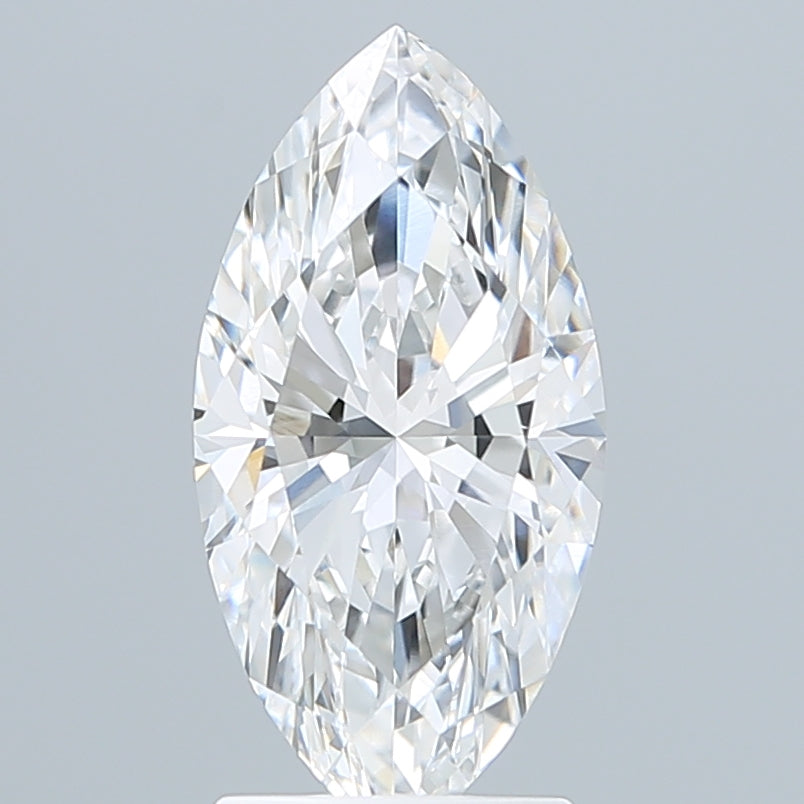 2.27 Carat Marquise Shaped, Ideal Cut, E Color, VVS2 Clarity, IGI Certified Lab Grown Diamond