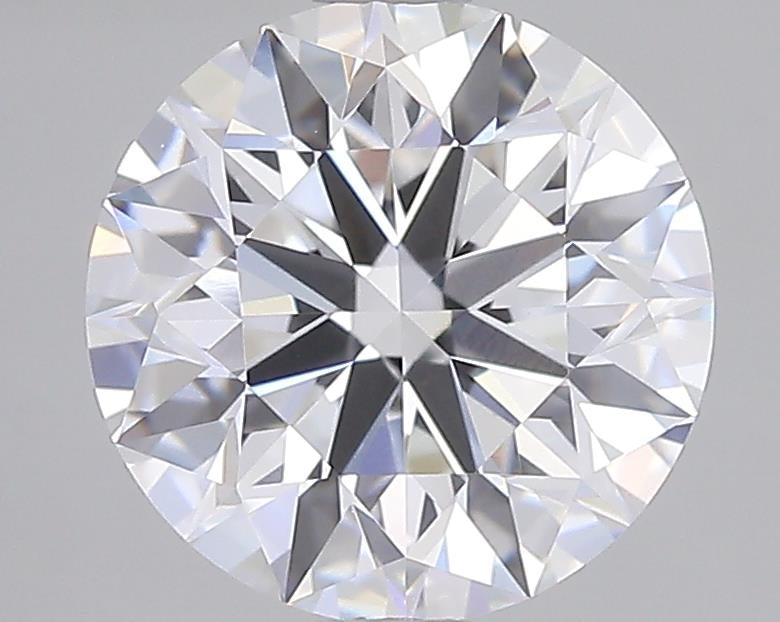 2.21 Carat Round Shaped, Ideal Cut, D Color, VVS2 Clarity, IGI Certified Lab Grown Diamond
