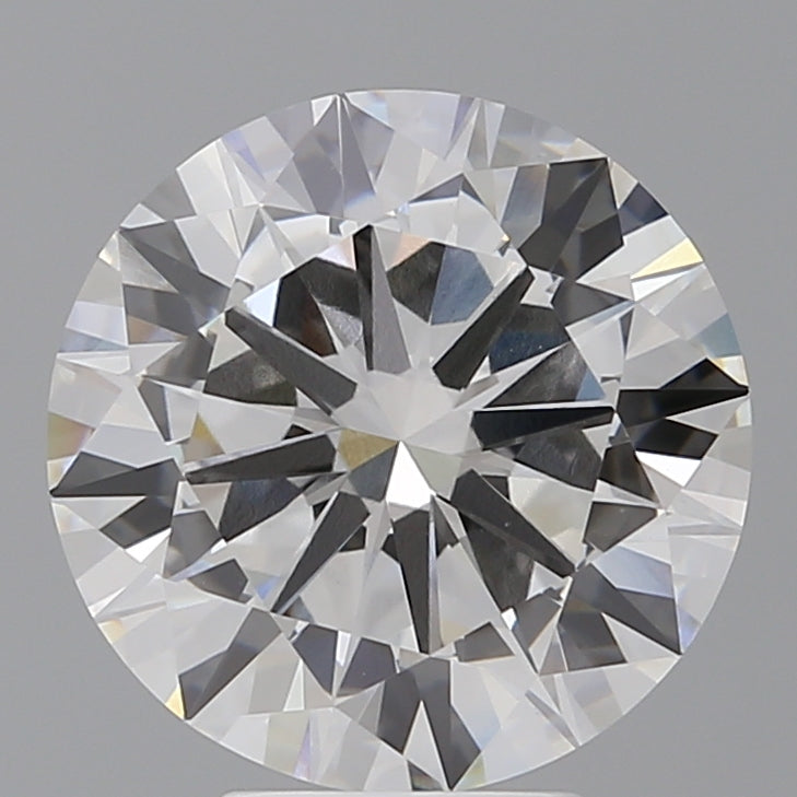5.54 Carat Round Shaped, Excellent Cut, E Color, VVS2 Clarity, IGI Certified Lab Grown Diamond