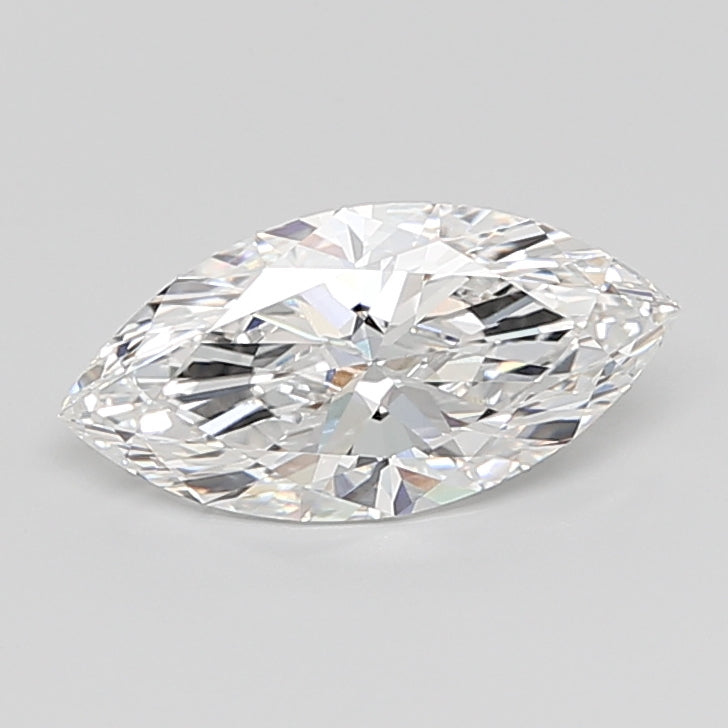 5.06 Carat Marquise Shaped, Ideal Cut, E Color, VVS2 Clarity, IGI Certified Lab Grown Diamond