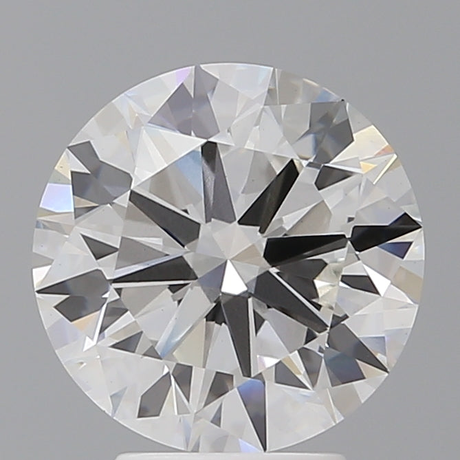 4.01 Carat Round Shaped, Excellent Cut, F Color, VVS2 Clarity, IGI Certified Lab Grown Diamond