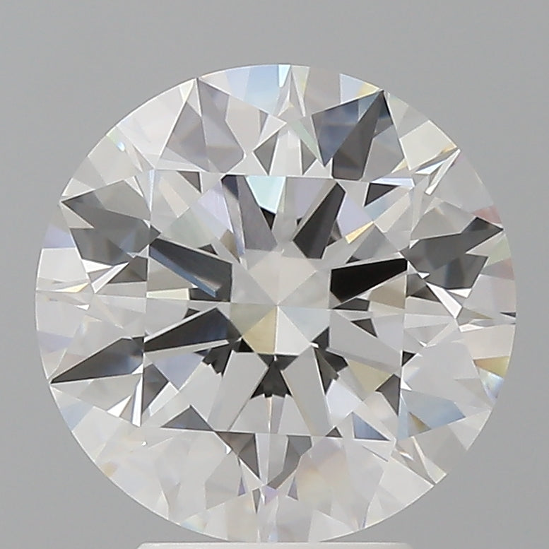 4.10 Carat Round Shaped, Ideal Cut, E Color, VVS2 Clarity, IGI Certified Lab Grown Diamond
