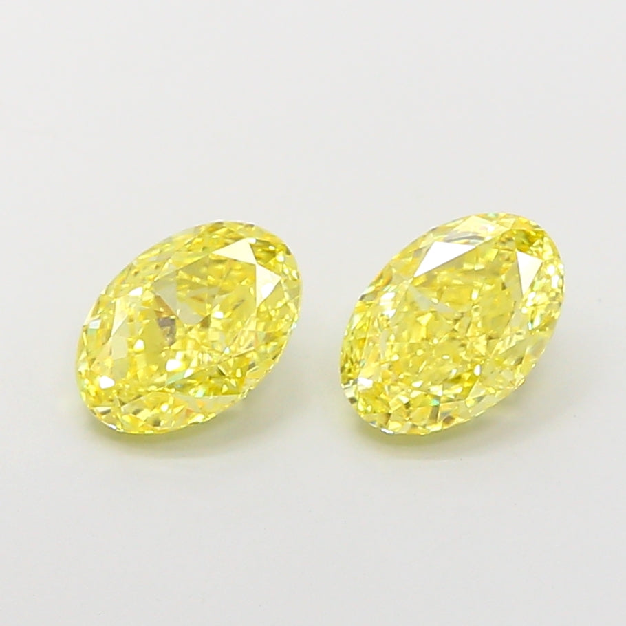 2.01 Carat Oval Shaped, Excellent Cut, VVS2 Clarity, IGI Certified Lab Grown Diamond