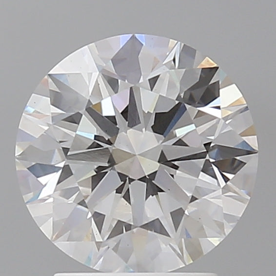 2.55 Carat Round Shaped, Ideal Cut, E Color, VS2 Clarity, IGI Certified Lab Grown Diamond