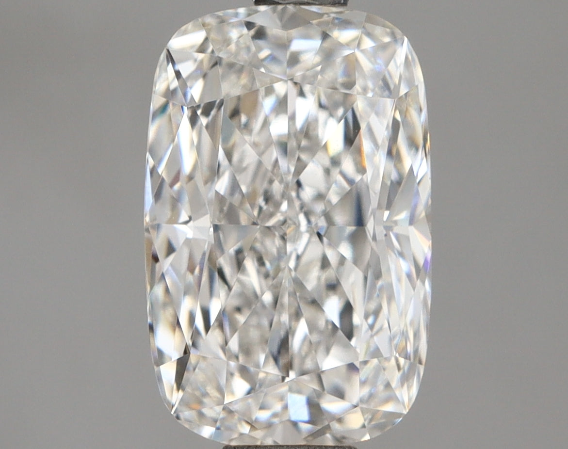 2.07 Carat Cushion Shaped, Ideal Cut, F Color, IF Clarity, IGI Certified Lab Grown Diamond