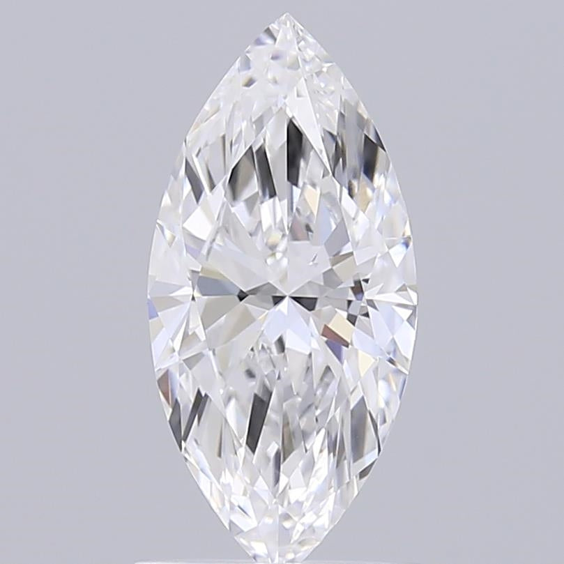 1.28 Carat Marquise Shaped, Ideal Cut, D Color, VVS2 Clarity, IGI Certified Lab Grown Diamond