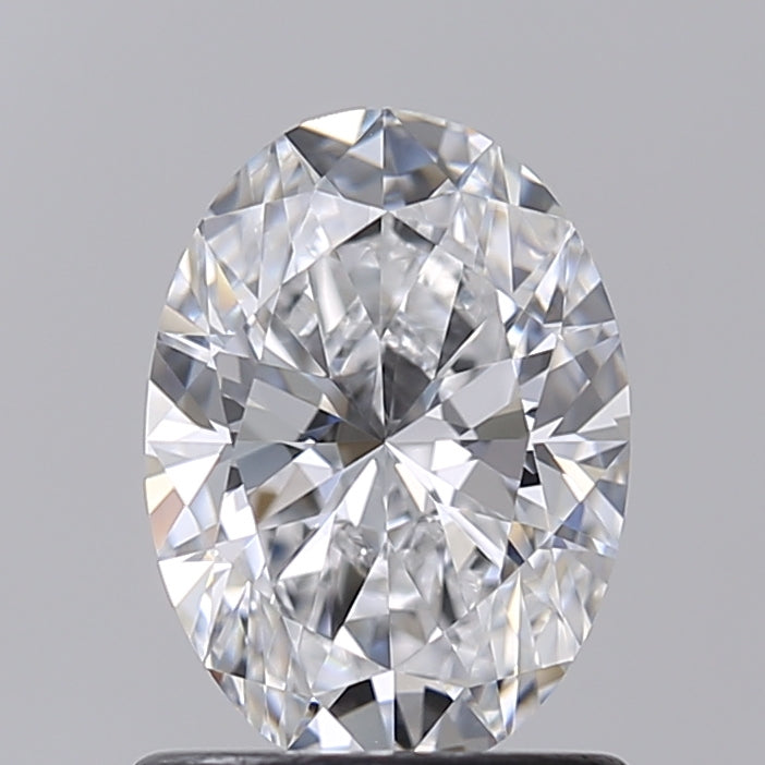1.01 Carat Oval Shaped, Excellent Cut, D Color, VVS1 Clarity, IGI Certified Lab Grown Diamond