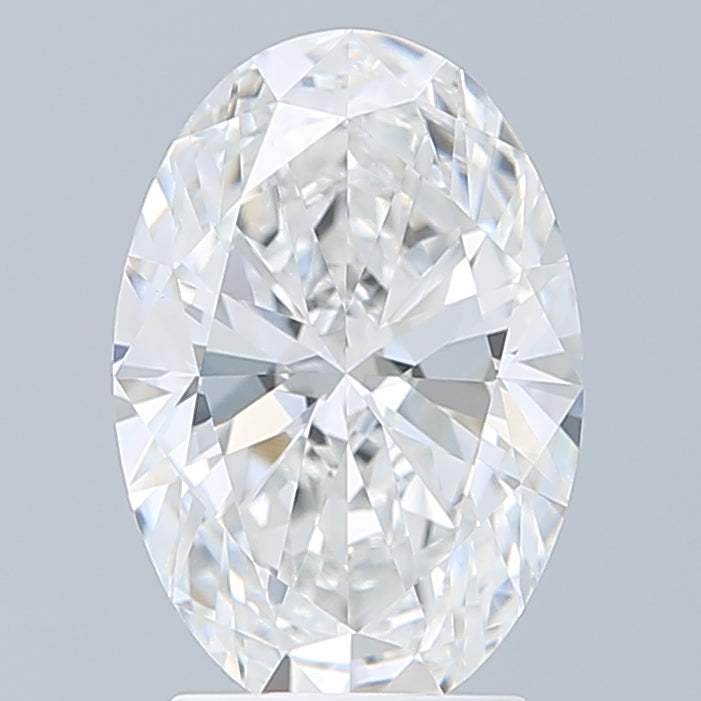 2.71 Carat Oval Shaped, Ideal Cut, E Color, VVS2 Clarity, IGI Certified Lab Grown Diamond