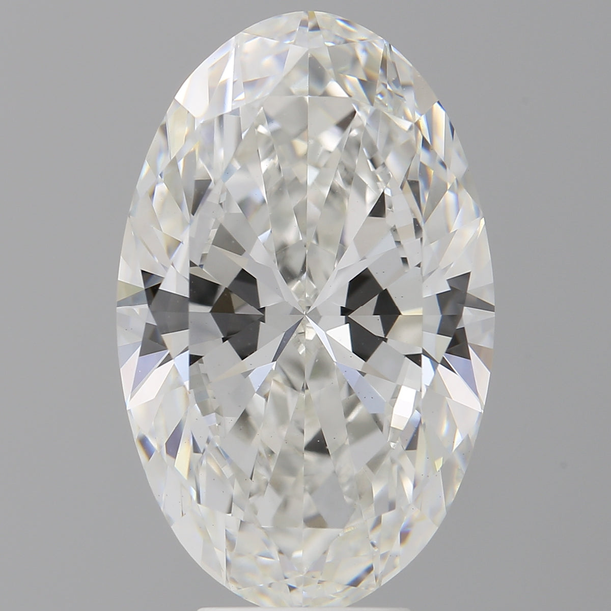 7.01 Carat Oval Shaped, Ideal Cut, F Color, VVS2 Clarity, IGI Certified Lab Grown Diamond