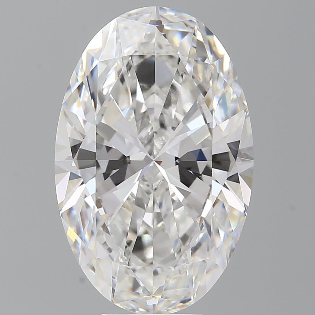 9.09 Carat Oval Shaped, Ideal Cut, E Color, VVS2 Clarity, IGI Certified Lab Grown Diamond