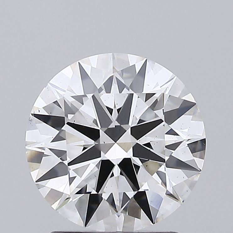 2.01 Carat Round Shaped, Ideal Cut, F Color, VS2 Clarity, IGI Certified Lab Grown Diamond