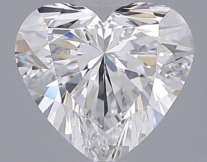 1.06 Carat Heart Shaped, Ideal Cut, D Color, VS1 Clarity, IGI Certified Lab Grown Diamond