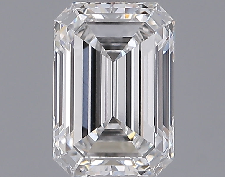 1.56 Carat Emerald Shaped, Ideal Cut, D Color, VVS1 Clarity, IGI Certified Lab Grown Diamond