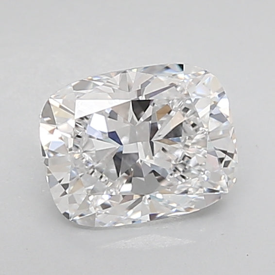 1.52 Carat Cushion Shaped, Ideal Cut, D Color, VVS2 Clarity, IGI Certified Lab Grown Diamond