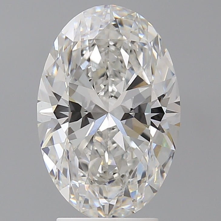 3.60 Carat Oval Shaped, Ideal Cut, E Color, VS1 Clarity, IGI Certified Lab Grown Diamond