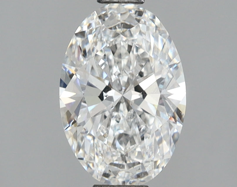 1.17 Carat Oval Shaped, Ideal Cut, D Color, VS1 Clarity, IGI Certified Lab Grown Diamond