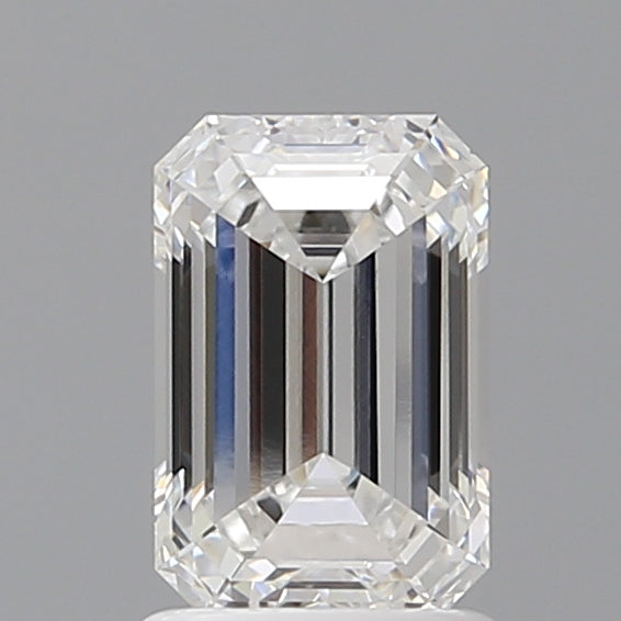1.60 Carat Emerald Shaped, Ideal Cut, E Color, VVS2 Clarity, IGI Certified Lab Grown Diamond