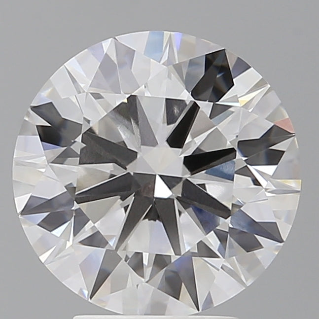 4.04 Carat Round Shaped, Ideal Cut, E Color, VVS2 Clarity, IGI Certified Lab Grown Diamond