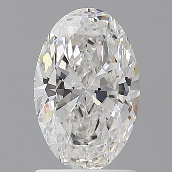 1.50 Carat Oval Shaped, Ideal Cut, E Color, VS1 Clarity, IGI Certified Lab Grown Diamond