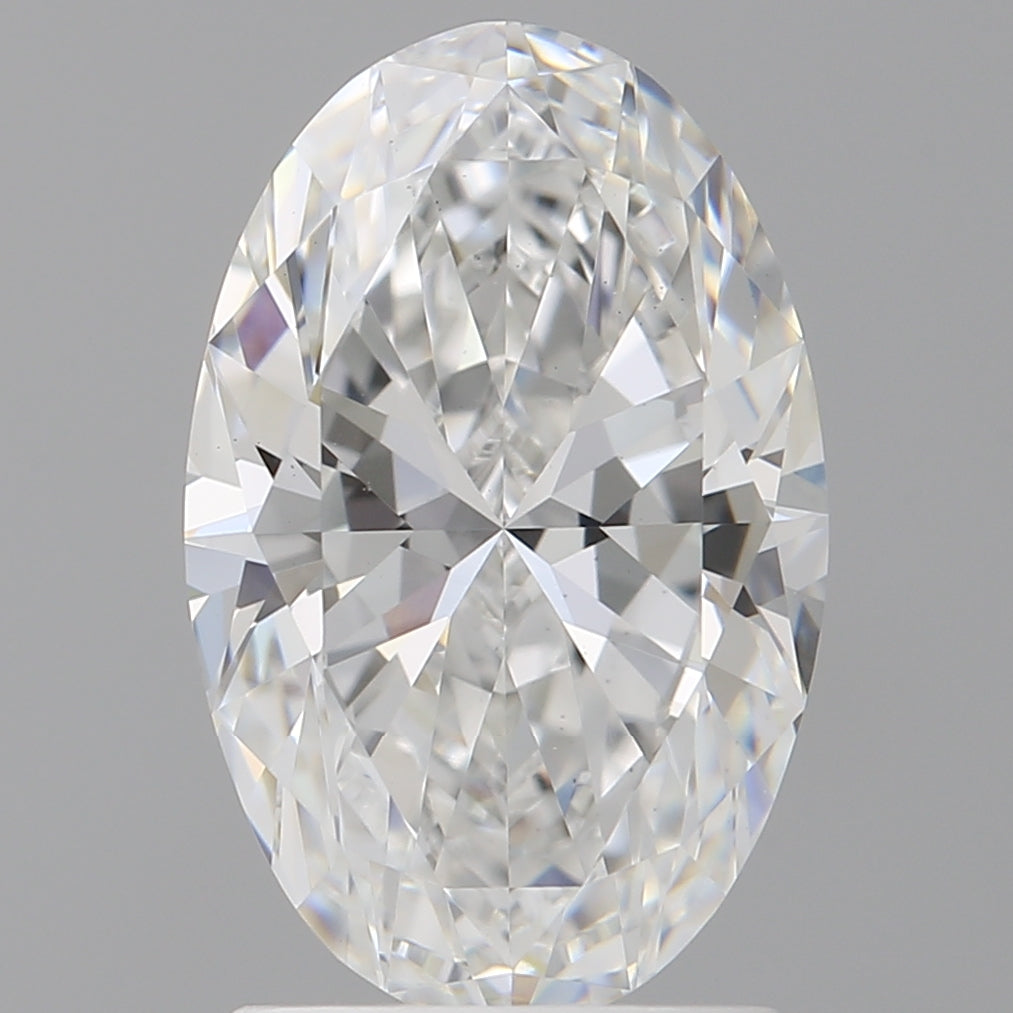 2.09 Carat Oval Shaped, Ideal Cut, E Color, VS1 Clarity, IGI Certified Lab Grown Diamond