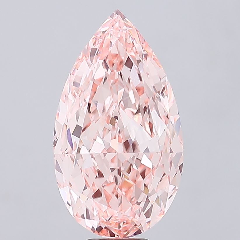 16.19 Carat Pear Shaped, Excellent Cut, VVS2 Clarity, IGI Certified Lab Grown Diamond
