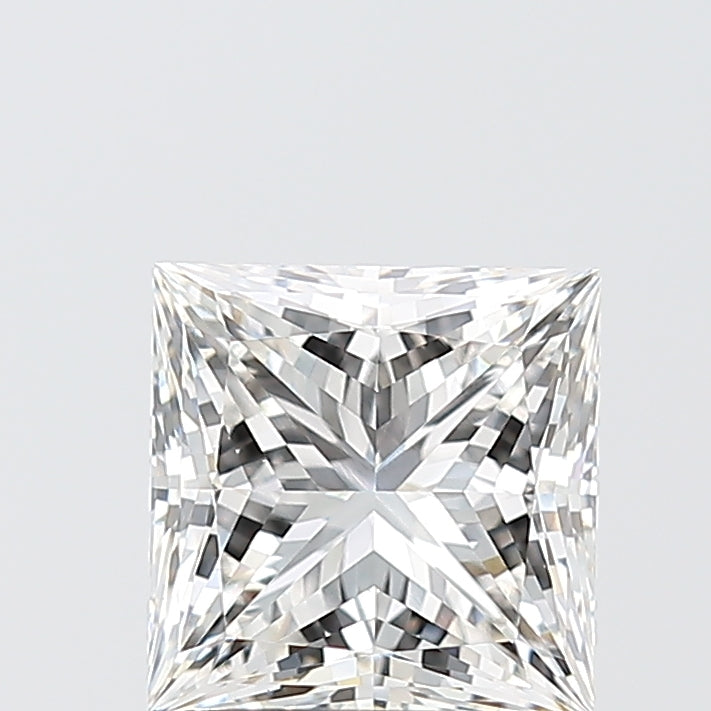 2.03 Carat Princess Shaped, Ideal Cut, F Color, VVS2 Clarity, IGI Certified Lab Grown Diamond