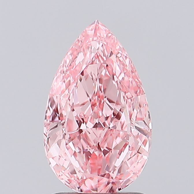 1.00 Carat Pear Shaped, Excellent Cut, VS2 Clarity, IGI Certified Lab Grown Diamond