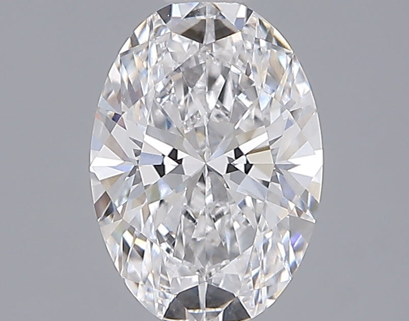 1.56 Carat Oval Shaped, Ideal Cut, D Color, VVS1 Clarity, IGI Certified Lab Grown Diamond