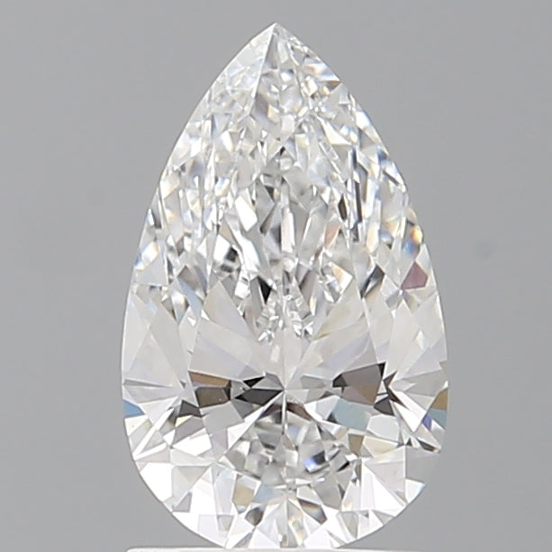 1.60 Carat Pear Shaped, Ideal Cut, E Color, VVS2 Clarity, IGI Certified Lab Grown Diamond