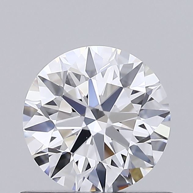 0.53 Carat Round Shaped, Excellent Cut, D Color, VVS2 Clarity, IGI Certified Lab Grown Diamond