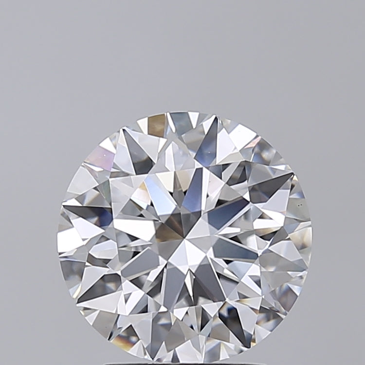 3.02 Carat Round Shaped, Ideal Cut, E Color, VVS2 Clarity, IGI Certified Lab Grown Diamond