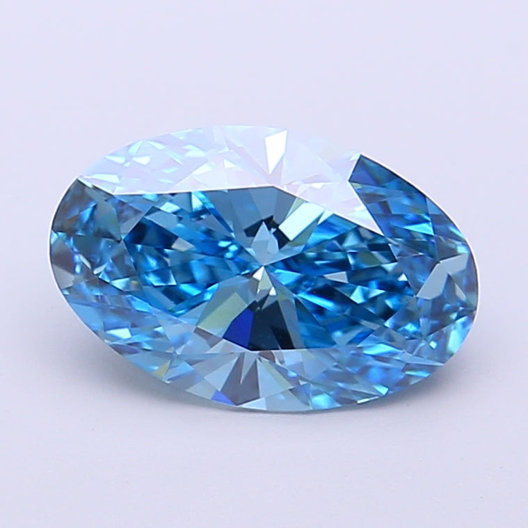 1.95 Carat Oval Shaped, Very Good Cut, VS1 Clarity, IGI Certified Lab Grown Diamond