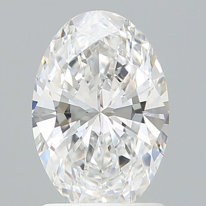 1.57 Carat Oval Shaped, Excellent Cut, E Color, VVS2 Clarity, IGI Certified Lab Grown Diamond