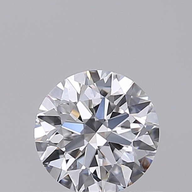 0.51 Carat Round Shaped, Excellent Cut, D Color, VVS2 Clarity, IGI Certified Lab Grown Diamond