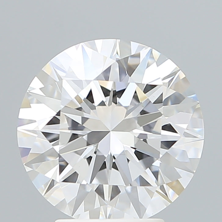 3.71 Carat Round Shaped, Excellent Cut, E Color, VVS2 Clarity, IGI Certified Lab Grown Diamond