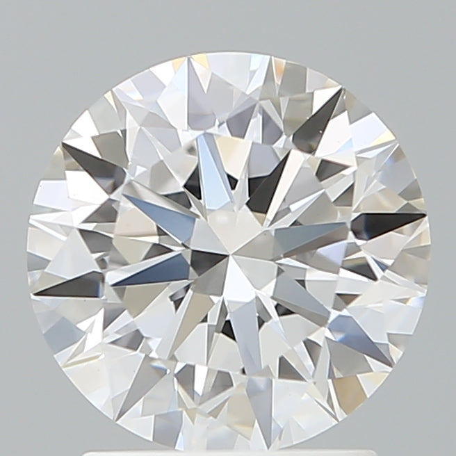 2.06 Carat Round Shaped, Excellent Cut, E Color, VVS2 Clarity, IGI Certified Lab Grown Diamond