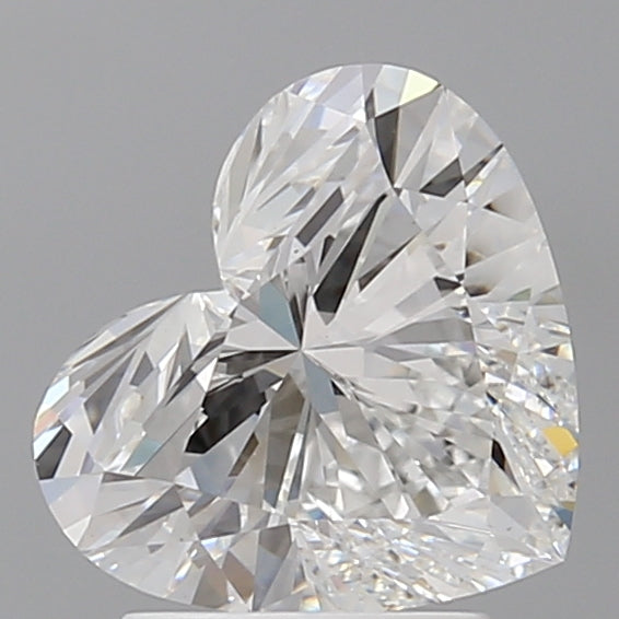 2.57 Carat Heart Shaped, Ideal Cut, E Color, VS1 Clarity, IGI Certified Lab Grown Diamond