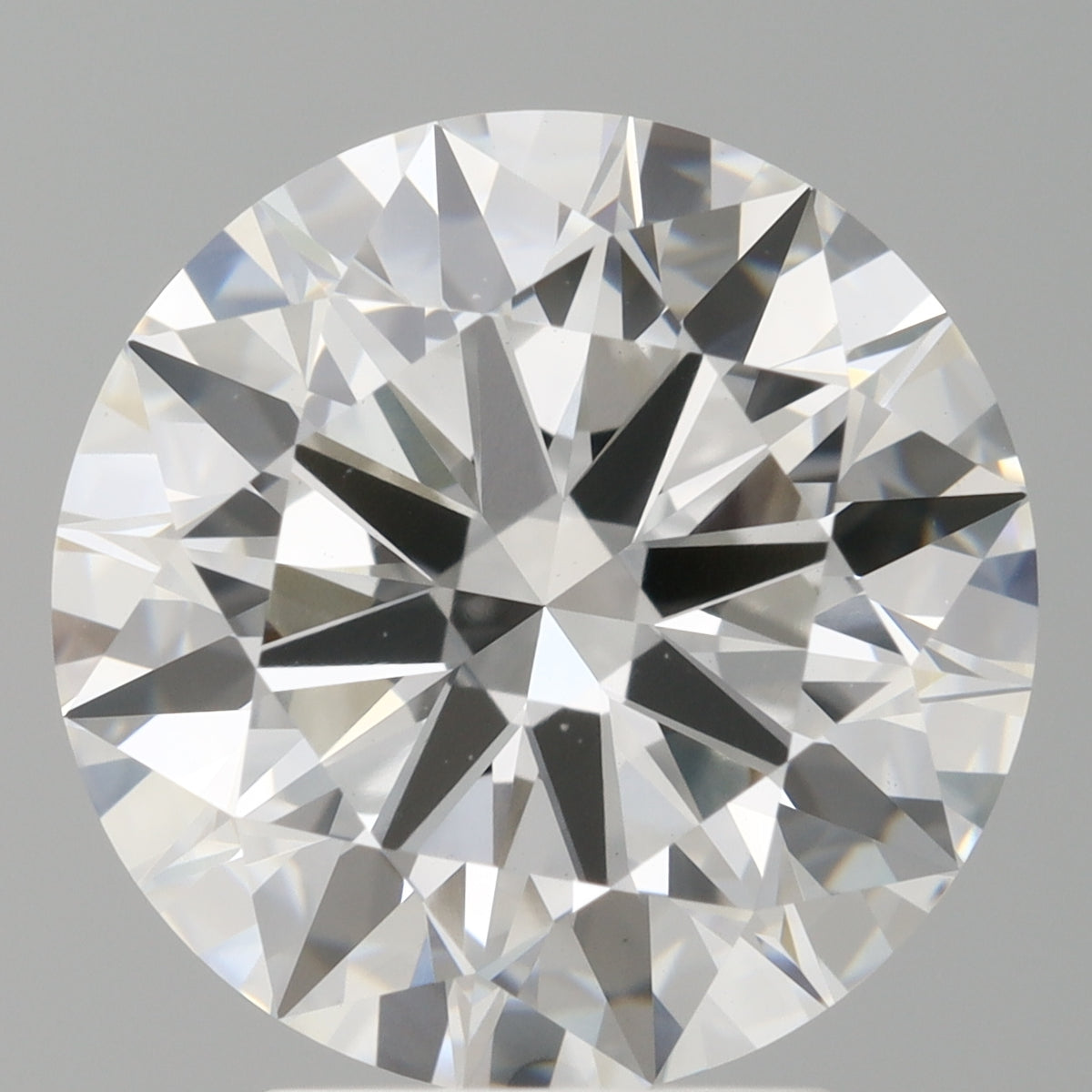 4.04 Carat Round Shaped, Ideal Cut, E Color, VVS2 Clarity, IGI Certified Lab Grown Diamond