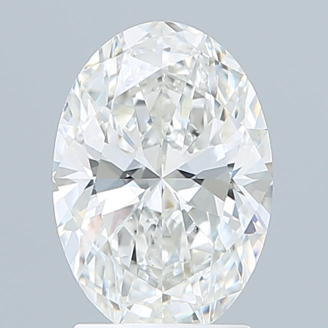 2.09 Carat Oval Shaped, Ideal Cut, F Color, VS1 Clarity, IGI Certified Lab Grown Diamond
