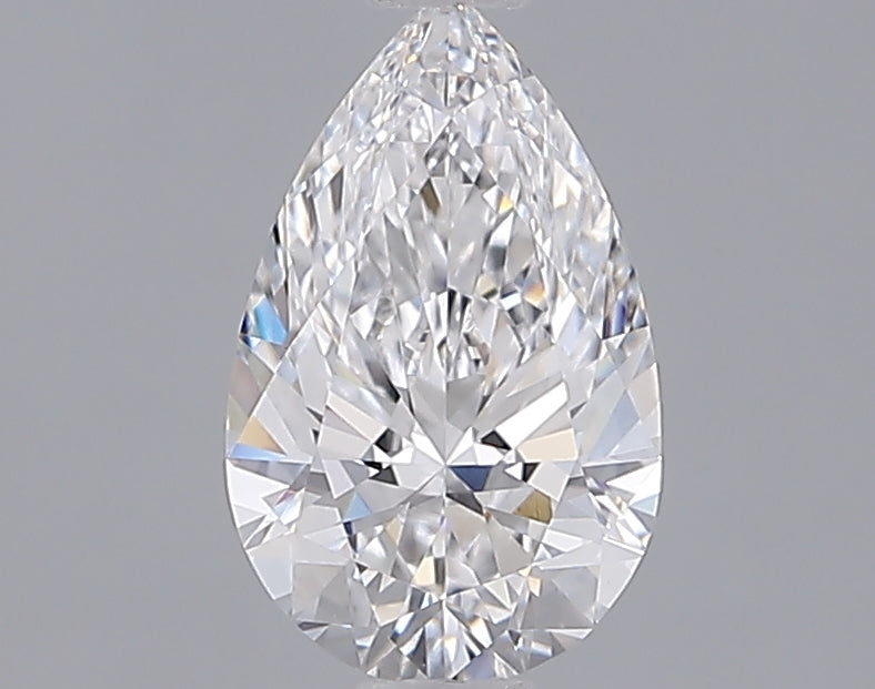 1.06 Carat Pear Shaped, Ideal Cut, D Color, VVS2 Clarity, IGI Certified Lab Grown Diamond