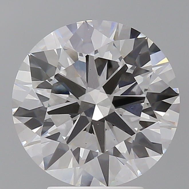 4.05 Carat Round Shaped, Ideal Cut, E Color, VS1 Clarity, IGI Certified Lab Grown Diamond