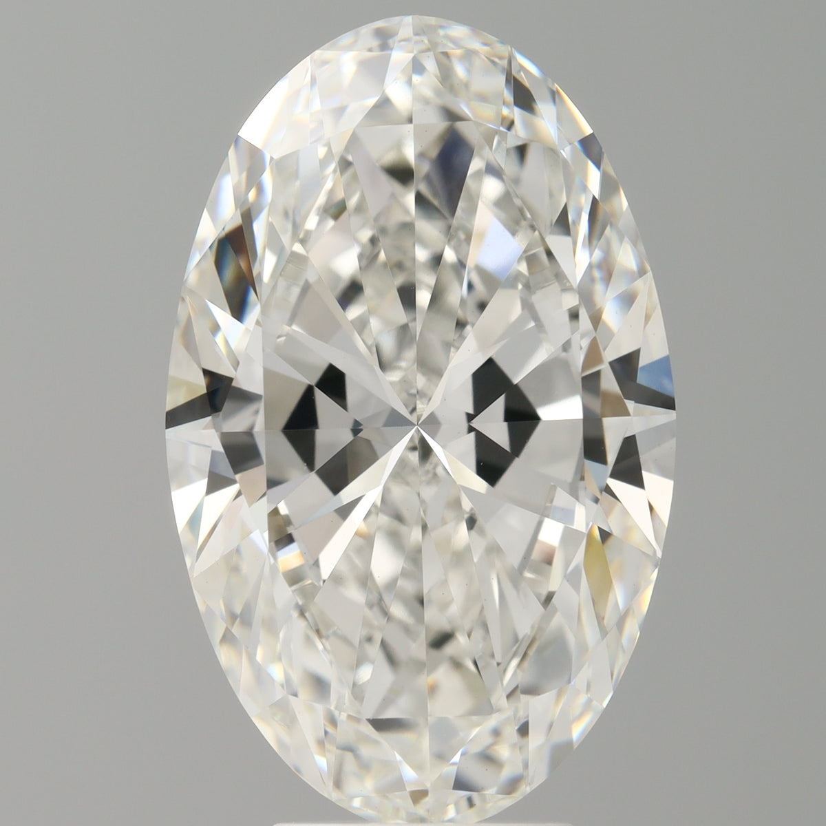 6.03 Carat Oval Shaped, Ideal Cut, F Color, VVS2 Clarity, IGI Certified Lab Grown Diamond