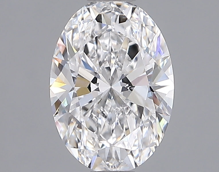 1.34 Carat Oval Shaped, Ideal Cut, D Color, IF Clarity, IGI Certified Lab Grown Diamond