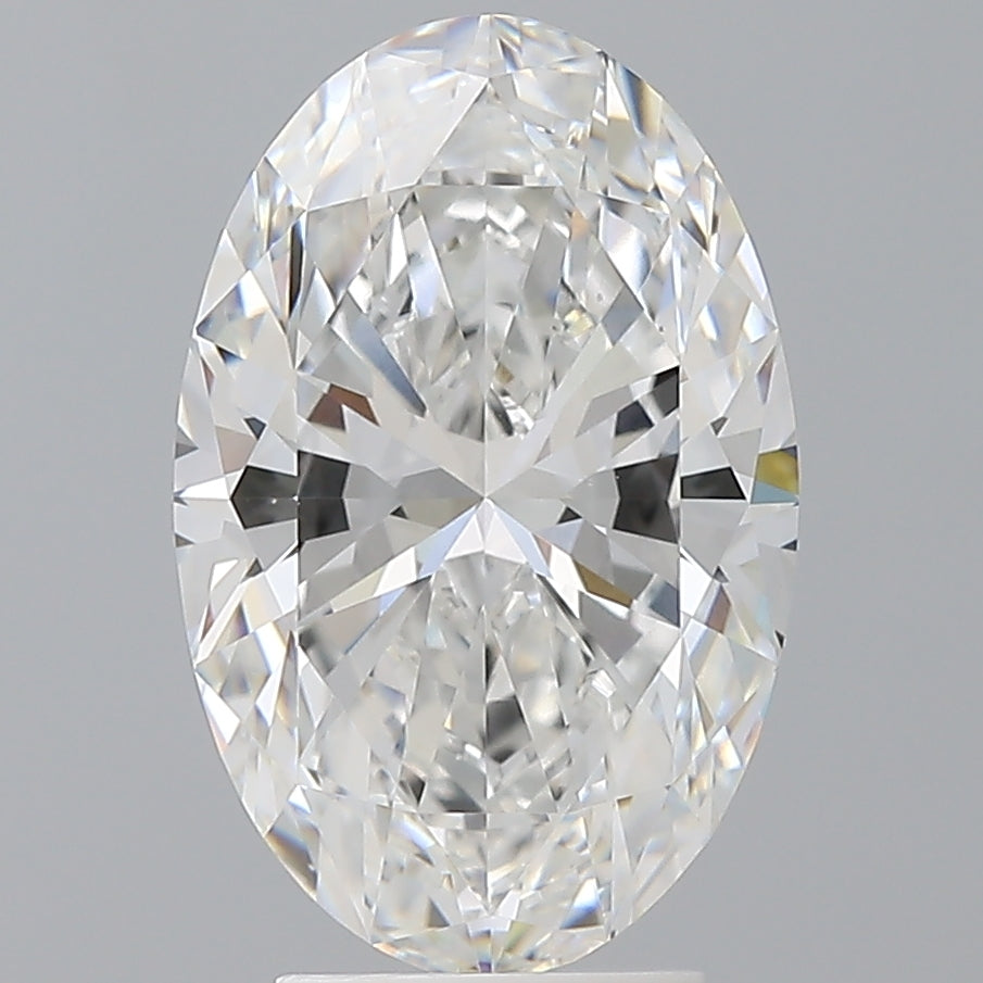 4.10 Carat Oval Shaped, Ideal Cut, E Color, VS1 Clarity, IGI Certified Lab Grown Diamond