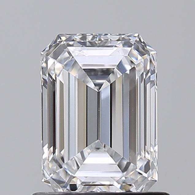 1.01 Carat Emerald Shaped, Excellent Cut, D Color, VS1 Clarity, IGI Certified Lab Grown Diamond