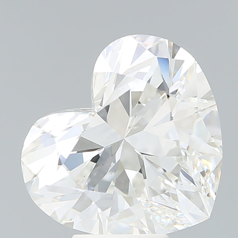 7.59 Carat Heart Shaped, Excellent Cut, G Color, VS1 Clarity, IGI Certified Lab Grown Diamond